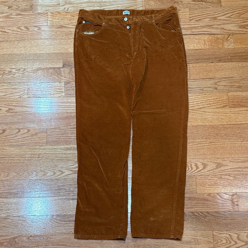 Dolce & Gabbana Men's Rust Corduroy Pants - fits like us size 40